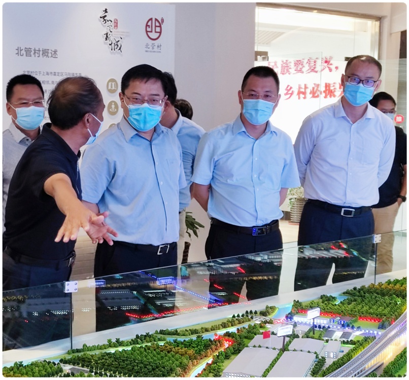 市生態(tài)環(huán)境局、市水務(wù)局聯(lián)合調(diào)研嘉定區(qū)農(nóng)村生活污水和水環(huán)境治理工作