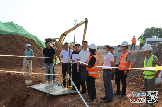 吳華調(diào)度推進(jìn)弋陽(yáng)縣城鎮(zhèn)生活污水處理提質(zhì)增效工作